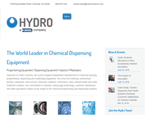 Tablet Screenshot of hydrosystemsco.com
